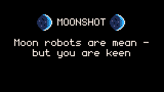 Intro screen